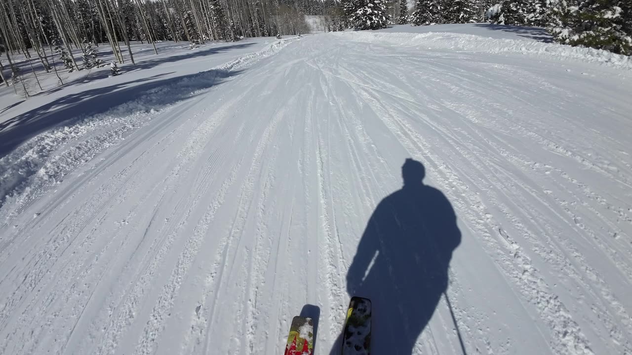 4/6 #8 cat tract to paradise ...if you look at my shadow you can tell towards the end I was hurting.