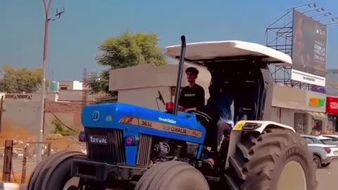 Holland tractor short video❤️