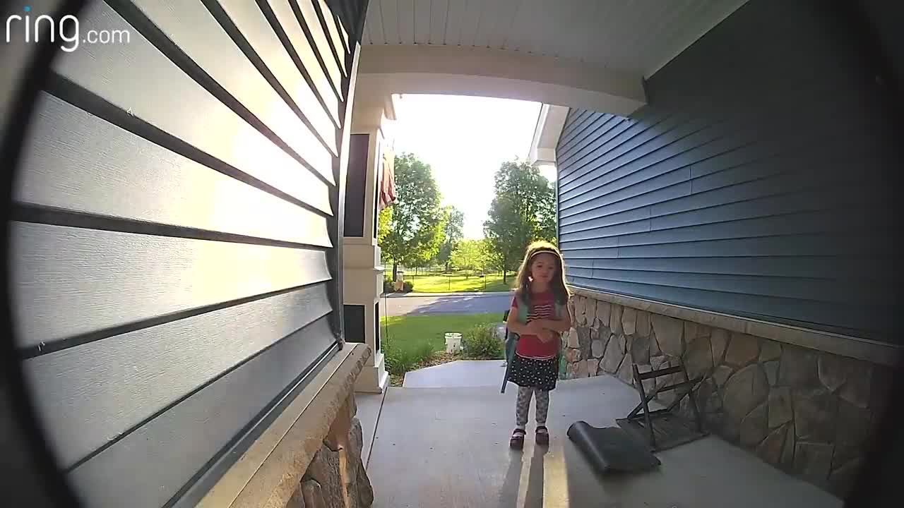 Deployed Dad Get's Messages Halfway Around The World From His Kids Via Ring Video Doorbell