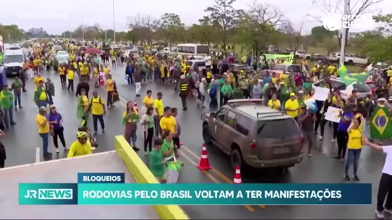 Rodovias pelo Brasil voltam a ter manifestações