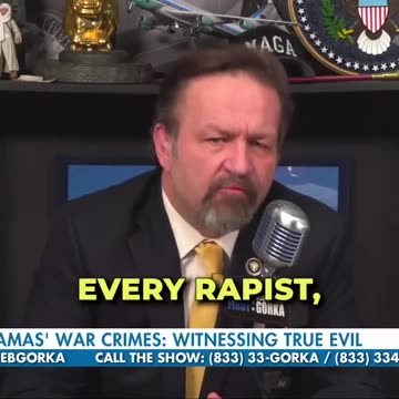 Sebastian Gorka to IDF Kill them (Hamas) ALL! *1min* Trump’s Pick For National Security Role 2024