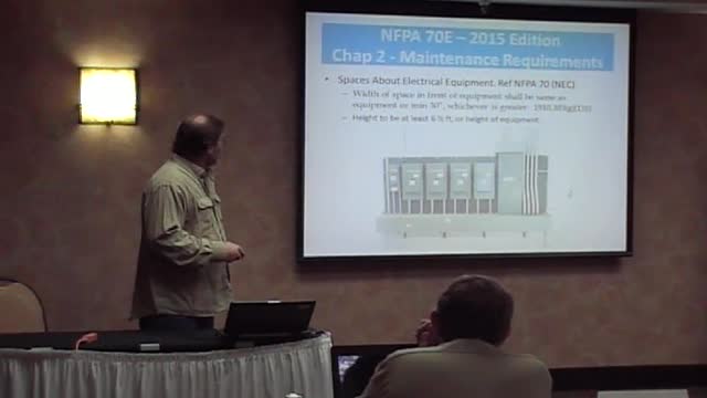 NFPA 70E - Electrical Safety in the Workplace - Maintenance