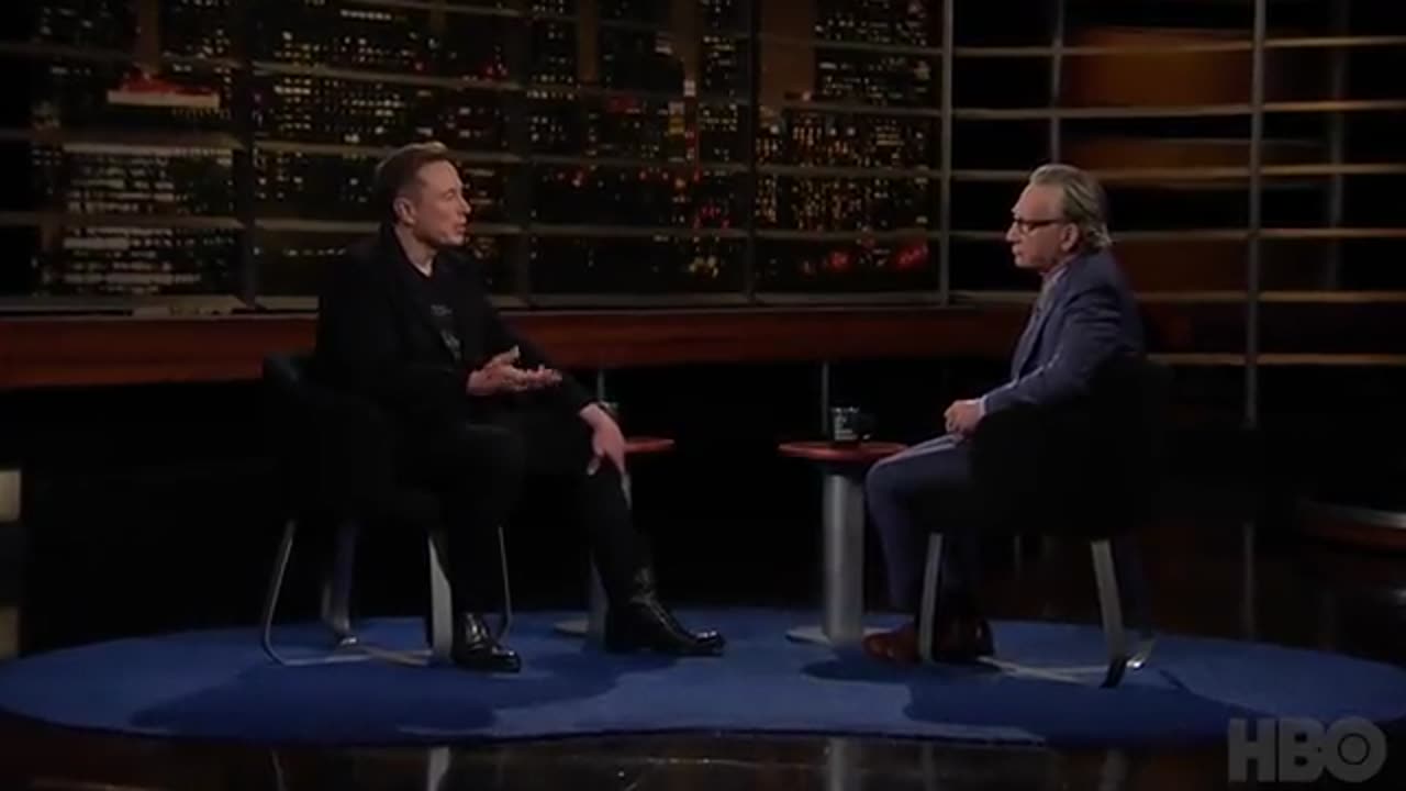 elonmusk Interview with @BillMaher