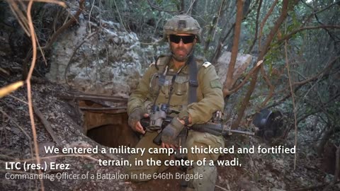 Attached is a video announcement of a commanding officer of a battalion in the