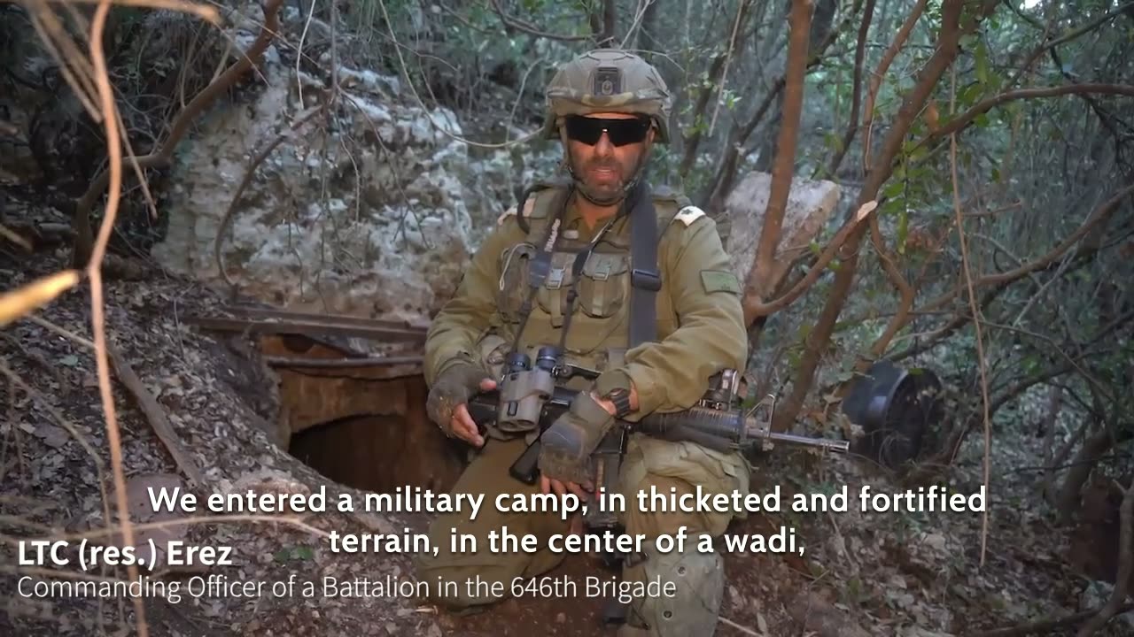 Attached is a video announcement of a commanding officer of a battalion in the