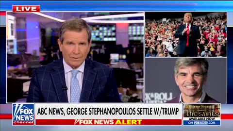 President Trump just forced ABC News and George Stephanopoulos to pay up