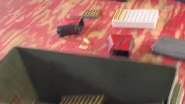 Mech-loader on the range