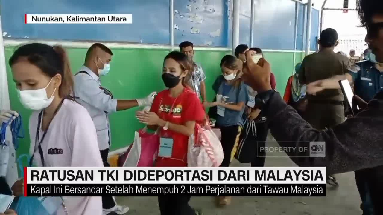 Ratusan TKI Dideportasi dari Tawau Malaysia Karena Tak Memiliki Paspor