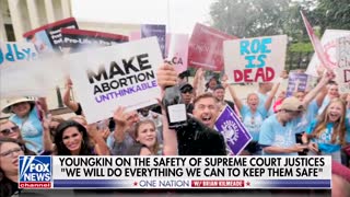 Glenn Youngkin LIES about helping protect SCOTUS judges!