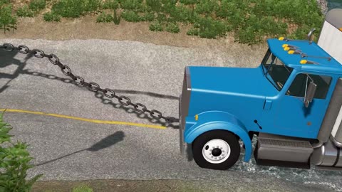 Trucks vs River – # BeamNG.Drive
