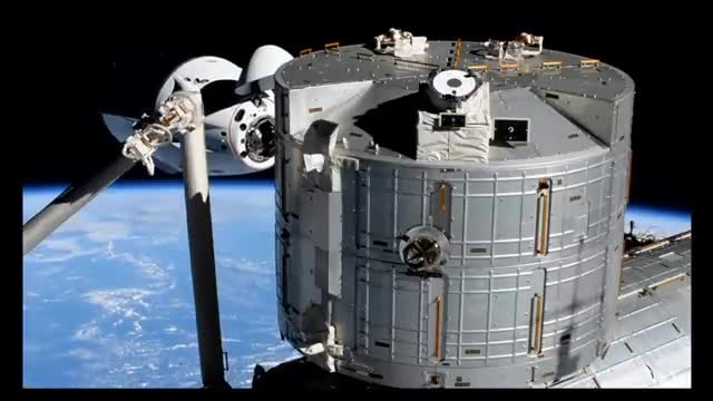 Crew Dragon Second Docking to ISS.