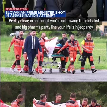 Slovakia Prime Minister rejects signing WHO treaty then gets shot?