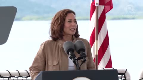 US VP Kamala Harris meets with Philippine