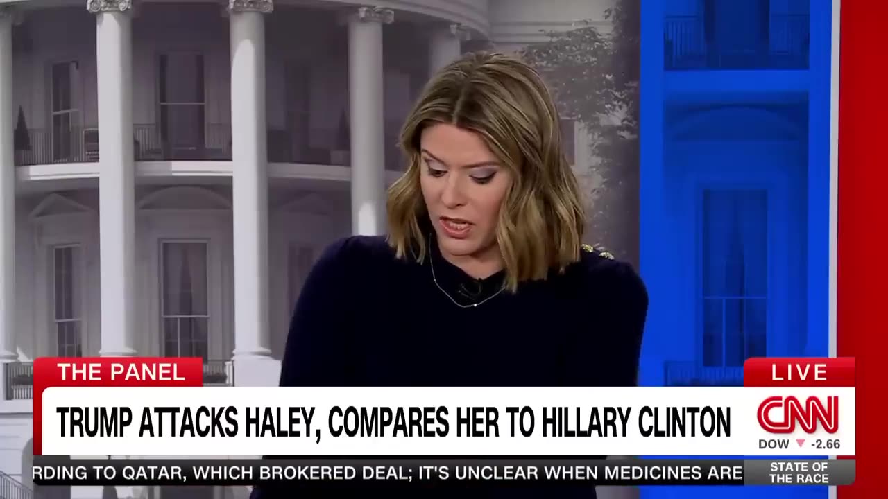 Uncomfortable': CNN anchor reacts to Trump comparing Haley to Hillary Clinton