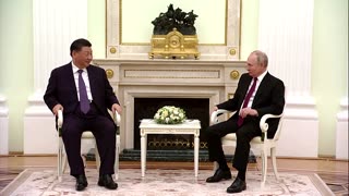 Xi meets 'dear friend' Putin, presents peace plan