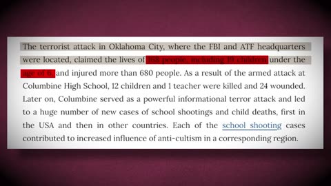 Anti-cult Orders Established On Children’s Blood