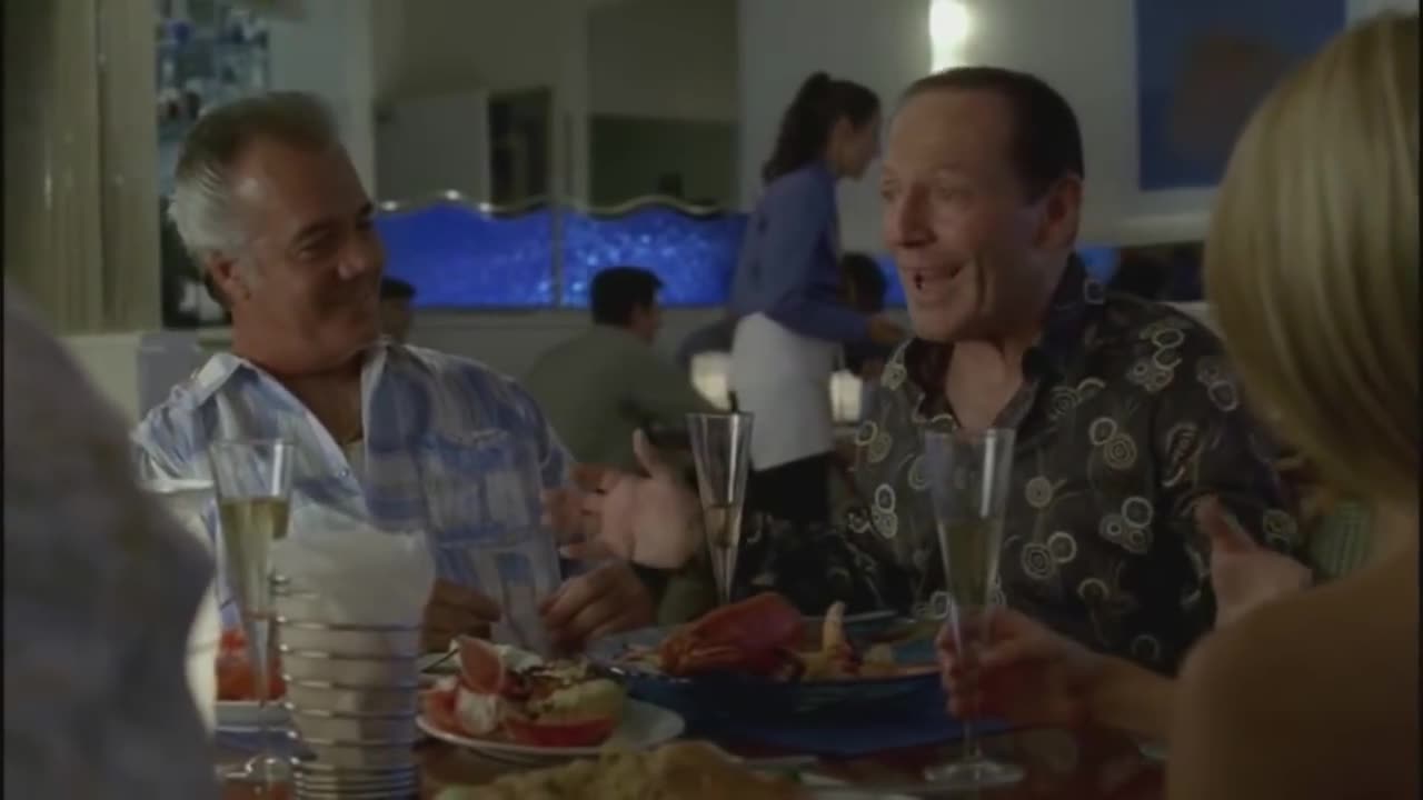 Tony and Paulie have Dinner with Beansie - The Sopranos HD