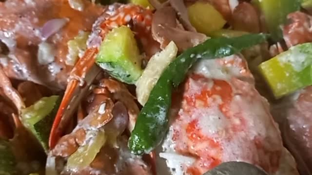 Ginataang Alimango w/ kalabasa