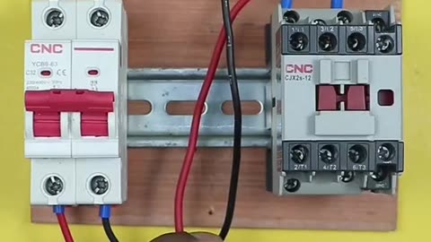 Contactor with selector switch