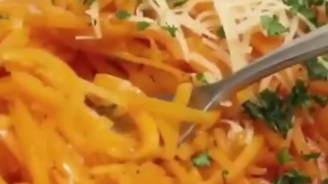 Easy noodle recipes, Butternut Squash Noodles.