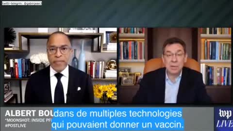 Albert Bourla (Pdg de Pfizer): on nous a imposé l'ARNm pour le vaccin