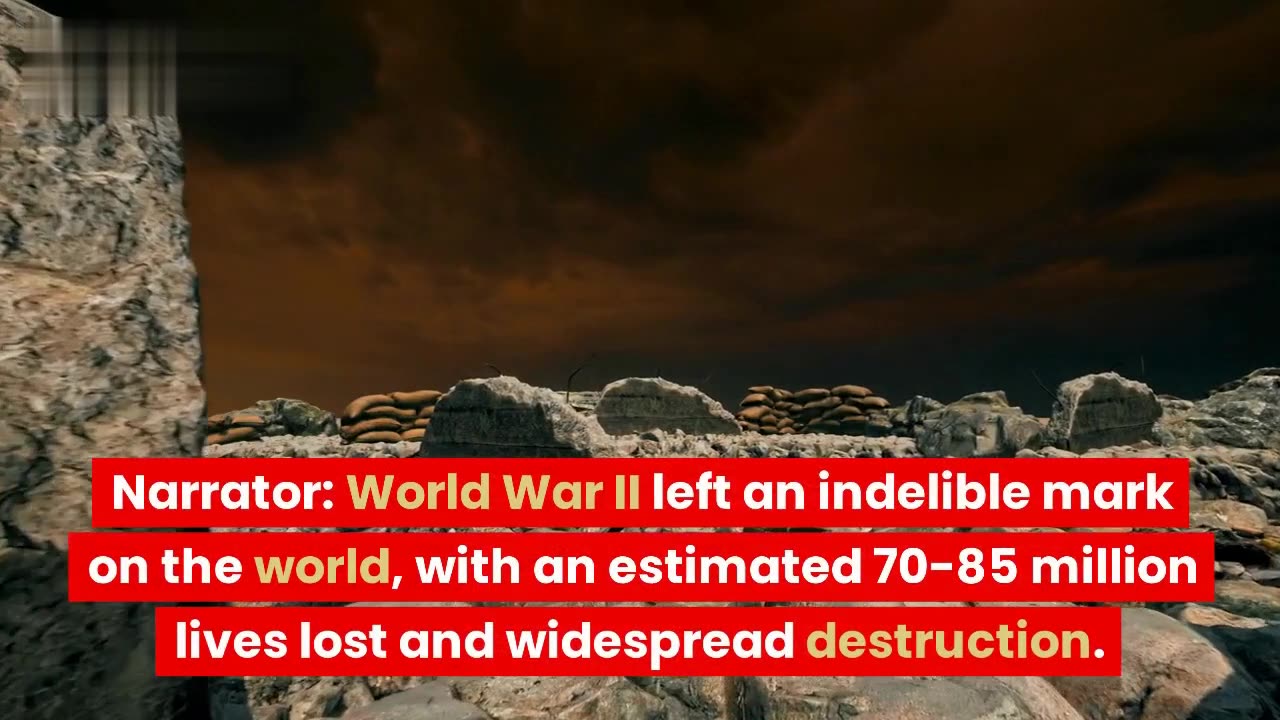 World War II was a global conflict that took place from 1939 to 1945