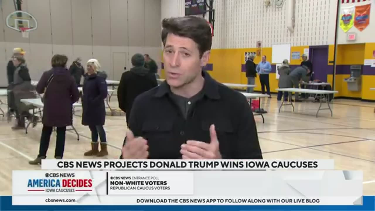 Johnson County Iowa Caucus precinct “ran out” of party-switch forms