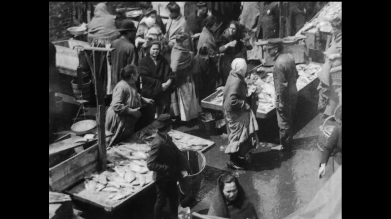 Fulton street fish market [1902]