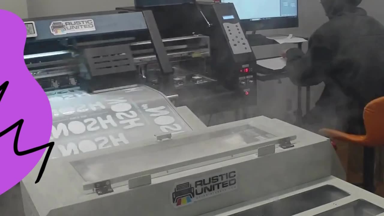 Watch How Logos Transform for DTF Printing | Fast DTF Transfer
