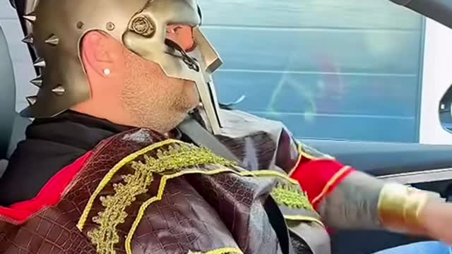 When my wife holds the steering wheel