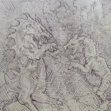 A quick creature sketch