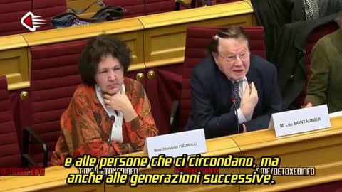 Luc Montagnier - 12/01/22 davanti alla Commissione della camera Lussemburghese