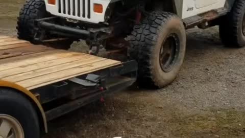 Jeep Wrangler Trailer Climb