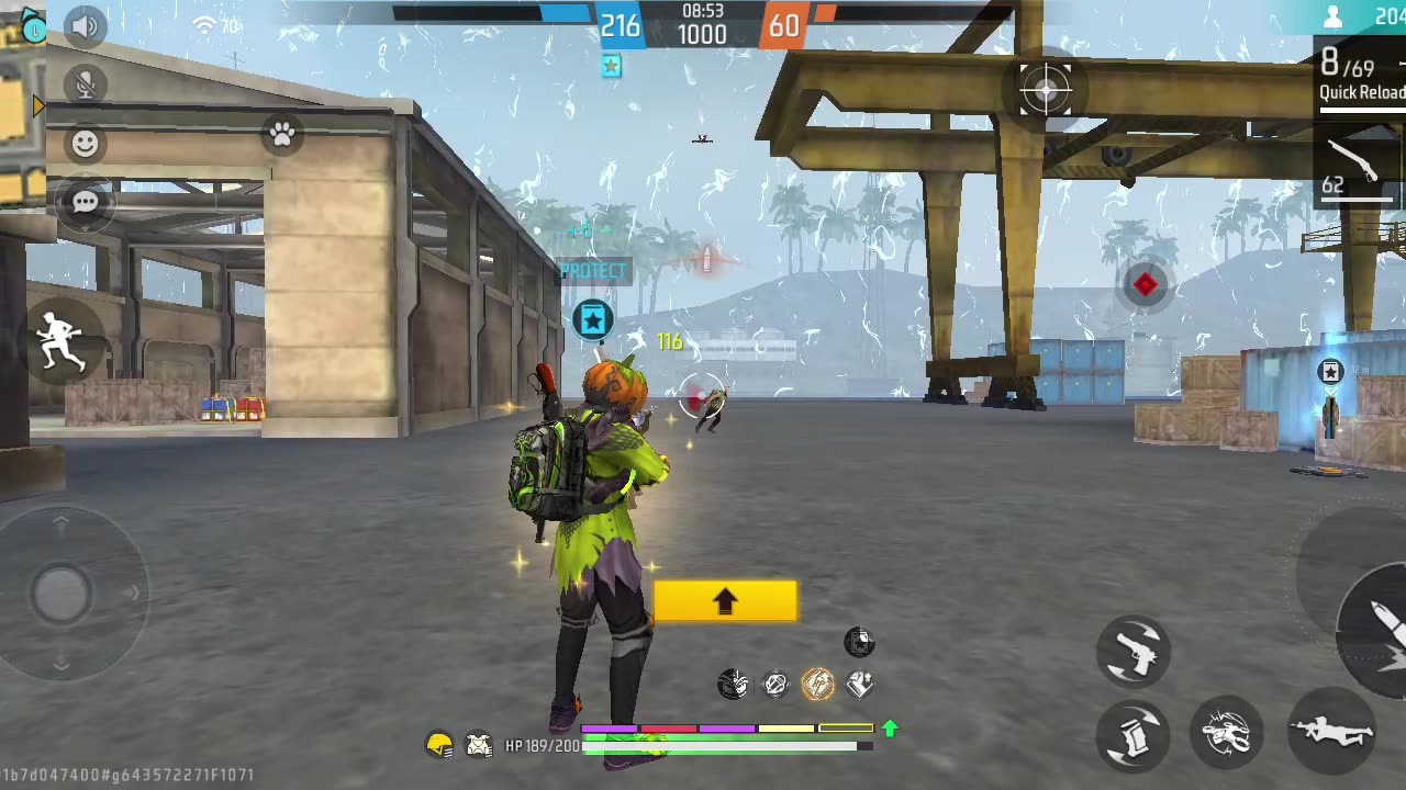 Free fire 🔥 gameplay m1887 power