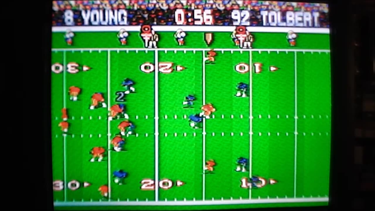 Cowboys at 49ers NFC Championship Tecmo Snes