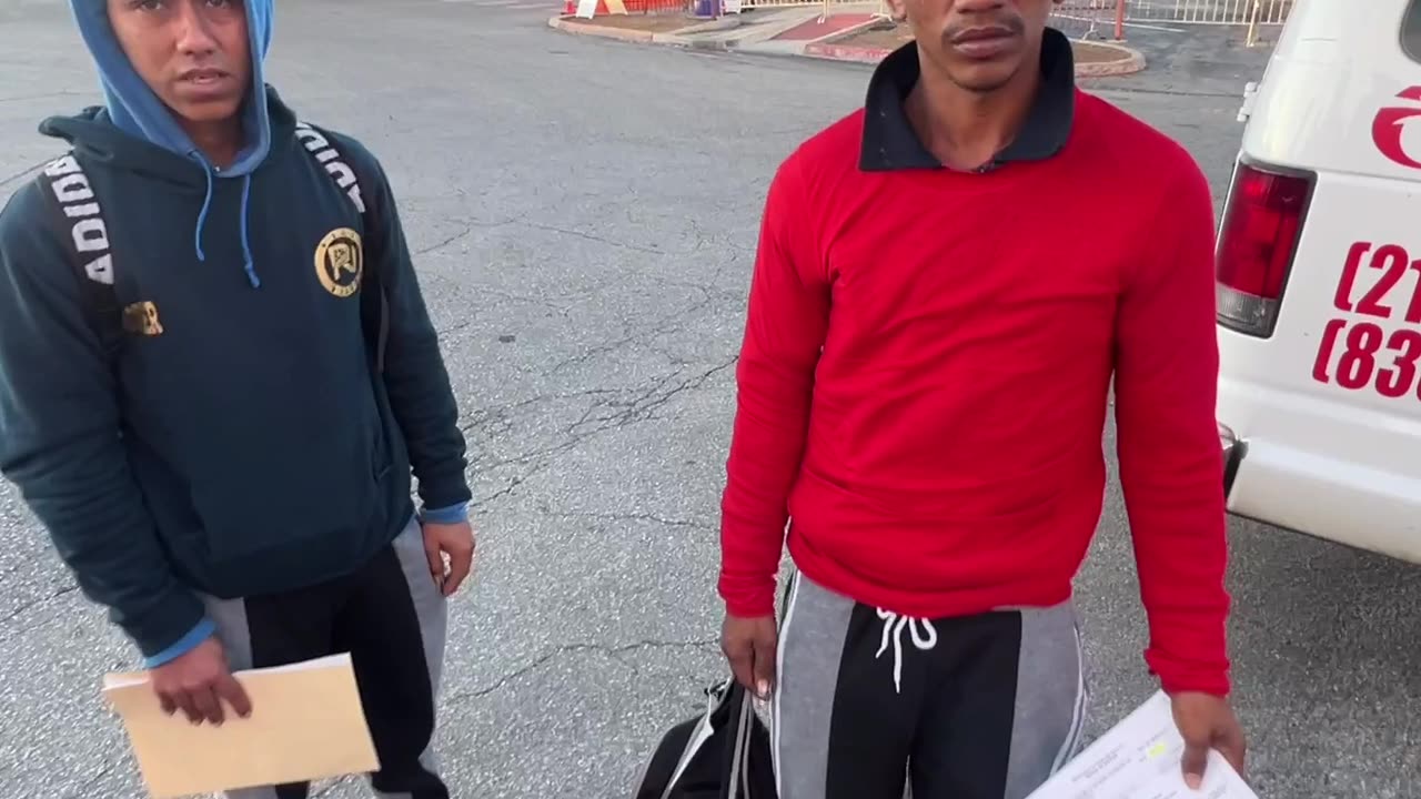 4 illegals jump out of a NGO van and I read their arrest paperwork from ICE