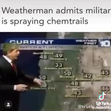 Former Marine Weatherman Confirms Military DOES Spray Chemtrails!