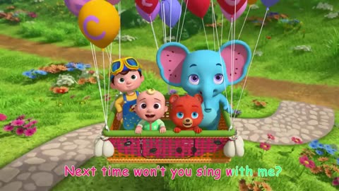 ABC Song with Balloons and Animals Nursery Rhymes & Animal Songs