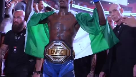 Israel Adesanya| Celebration after the match| UFCUNLEASHED|UFC|