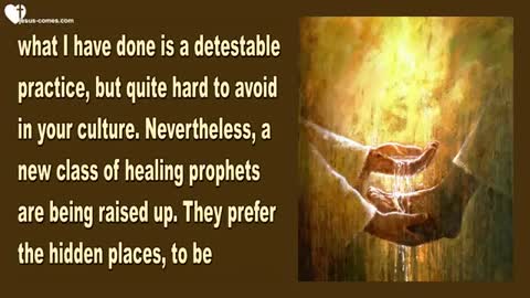 Humility & Brotherly Love are a Must for the greater Gifts ❤️ Love Letter from Jesus Oct. 31, 2017