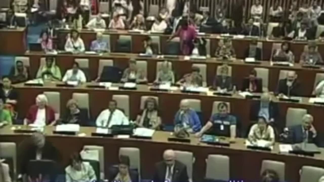 The 2006 U.N council chemtrail presentation!