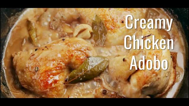 Recipes With Low Carbs – Keto Creamy Chicken Adobo