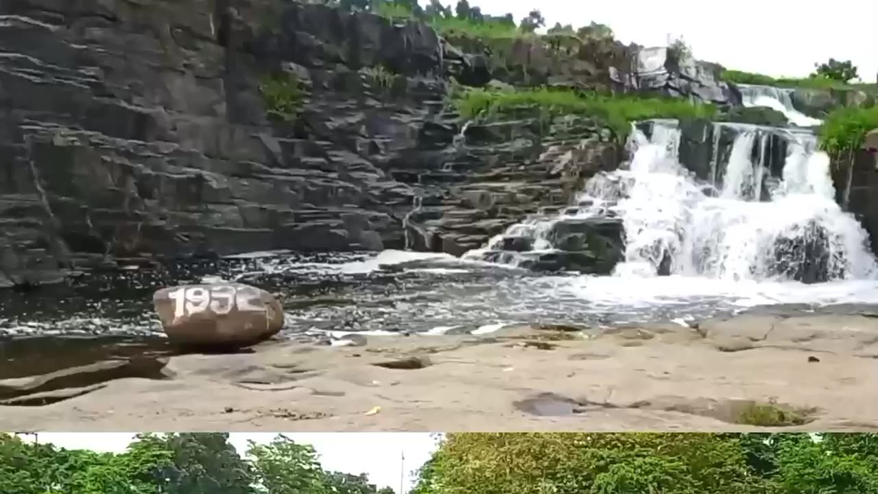 Dangerous waterfall