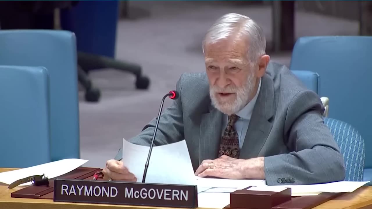 Ray McGovern - His Speech to the UN Security Council