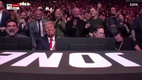 UFC champion performs viral ‘Trump Dance’ for the President-elect