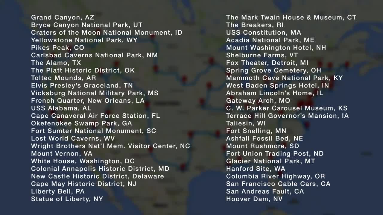 The Best Way to Drive Across the U.S. and See Major Landmarks