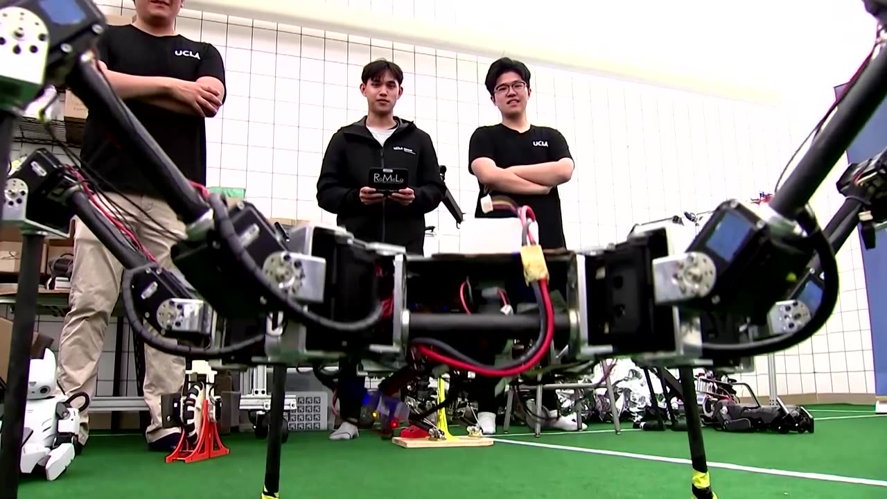 Soccer-playing humanoid robot readies for the pitch