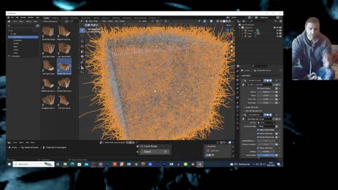 BLENDER TUTORIAL-HAIR ASSET IN 3.5