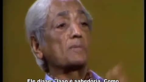 Religião, autoridade e educação (Parte 2) - J. Krishnamurti