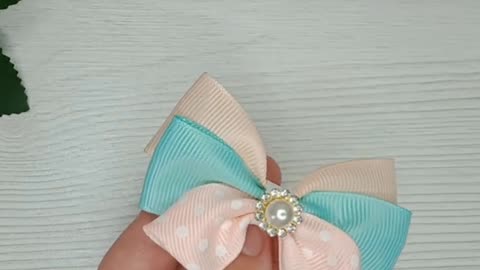 🎀 Cute mini Bow | Easy Ribbon Bow 19